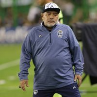 Diego Maradona definió su futuro en Gimnasia tras la derrota ante Rosario Central