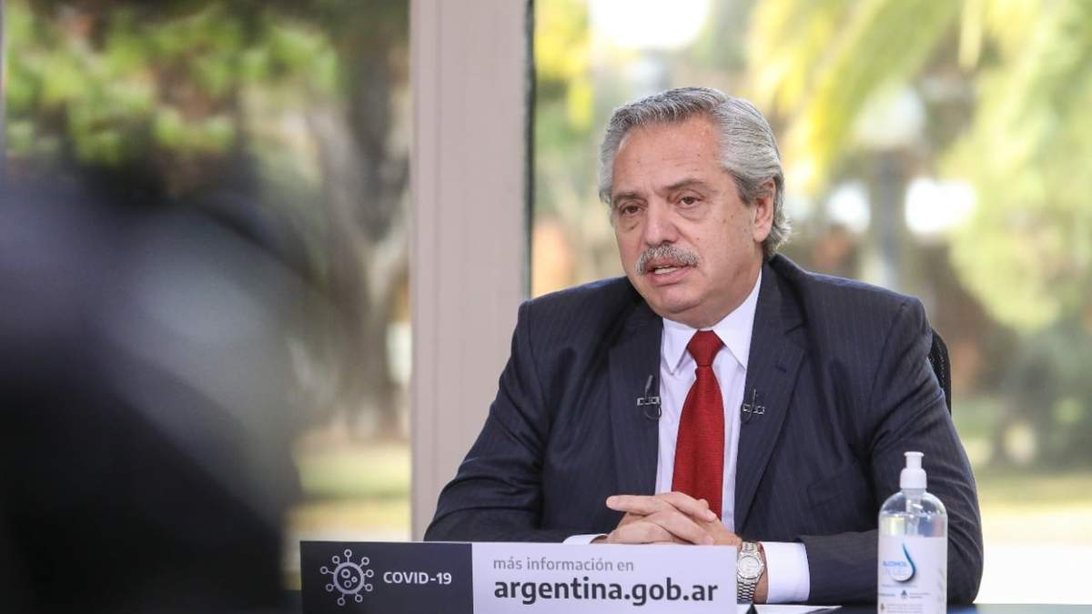 Alberto Fernández. Fuente: (Twitter)