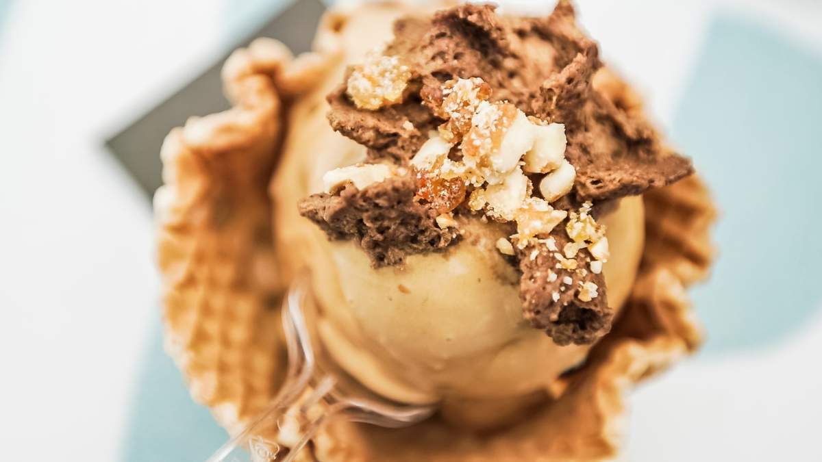 Helado de Neuquén. Fuente: (Twitter)