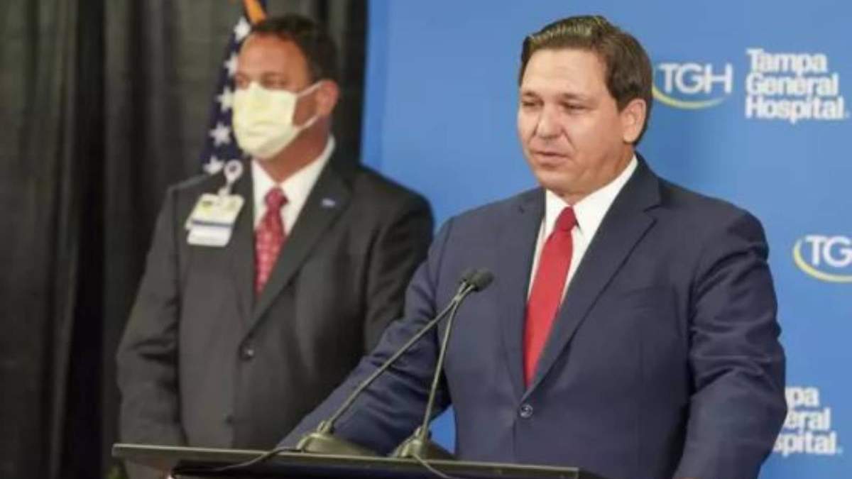 El gobernador de Florida, Ron DeSantis