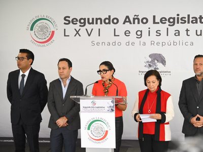 Senadores de MC anuncian parlamento abierto para reforma sobre Ley de Amparo