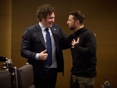 Rusia consideró como “un acto hostil” el apoyo de Javier Milei a Ucrania