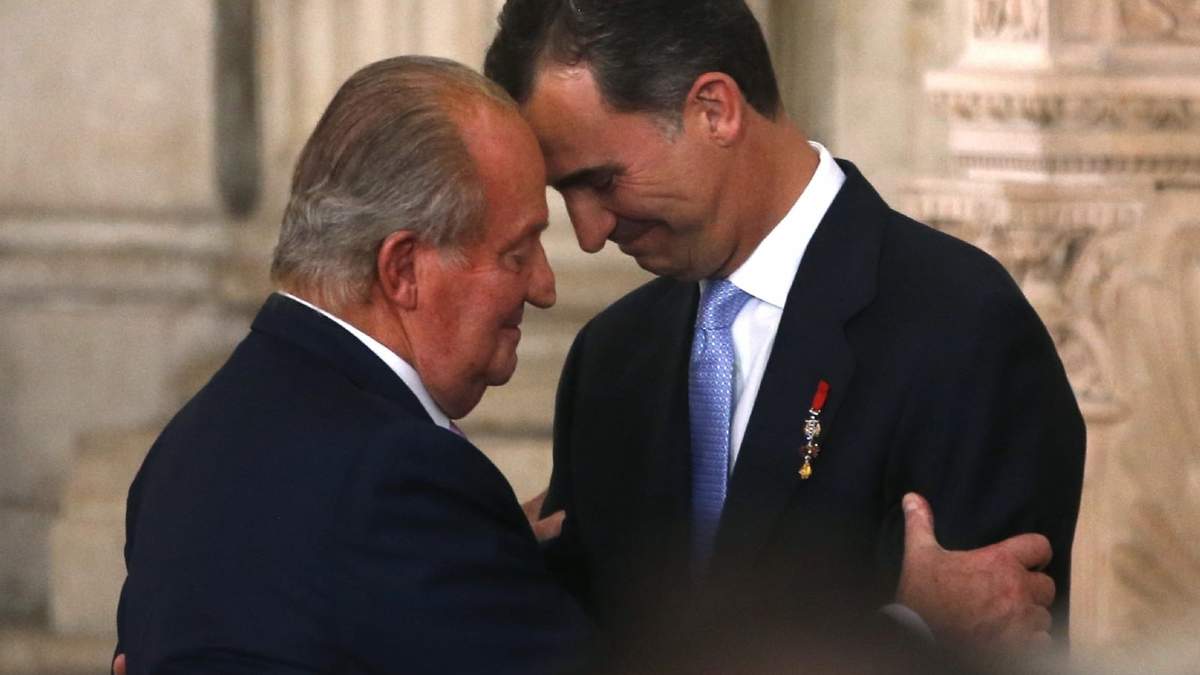 Juan Carlos I - Rey Felipe VI. Fuente: (Instagram)