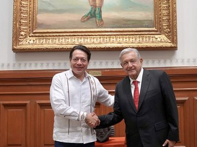 Encontré a AMLO muy contento: Mario Delgado presume reunión con el presidente