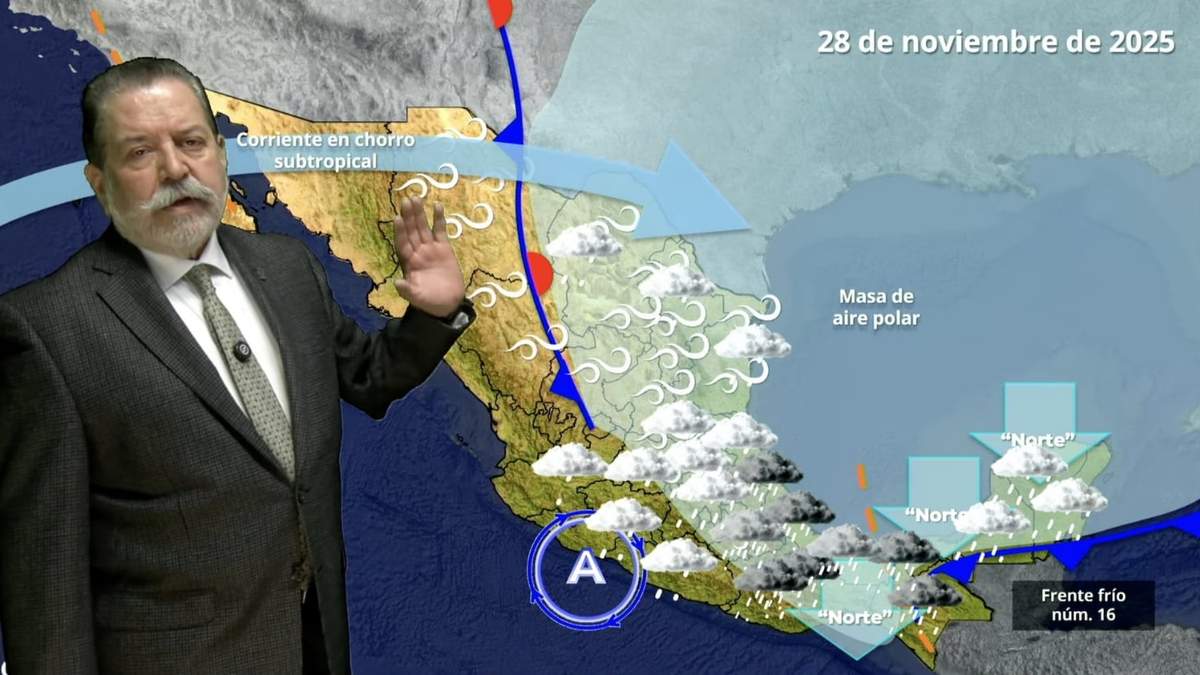 El pronóstico para del viernes