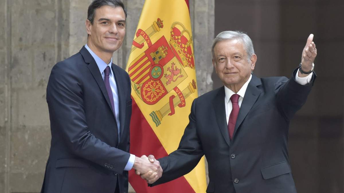 Pedro Sánchez Pérez-Castejón, presidente del Gobierno de España y Andrés Manuel López Obrador