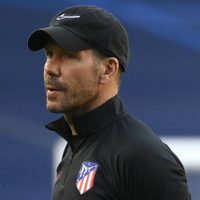 Diego Simeone habló de la posibilidad de ver a Messi en el Atlético Madrid