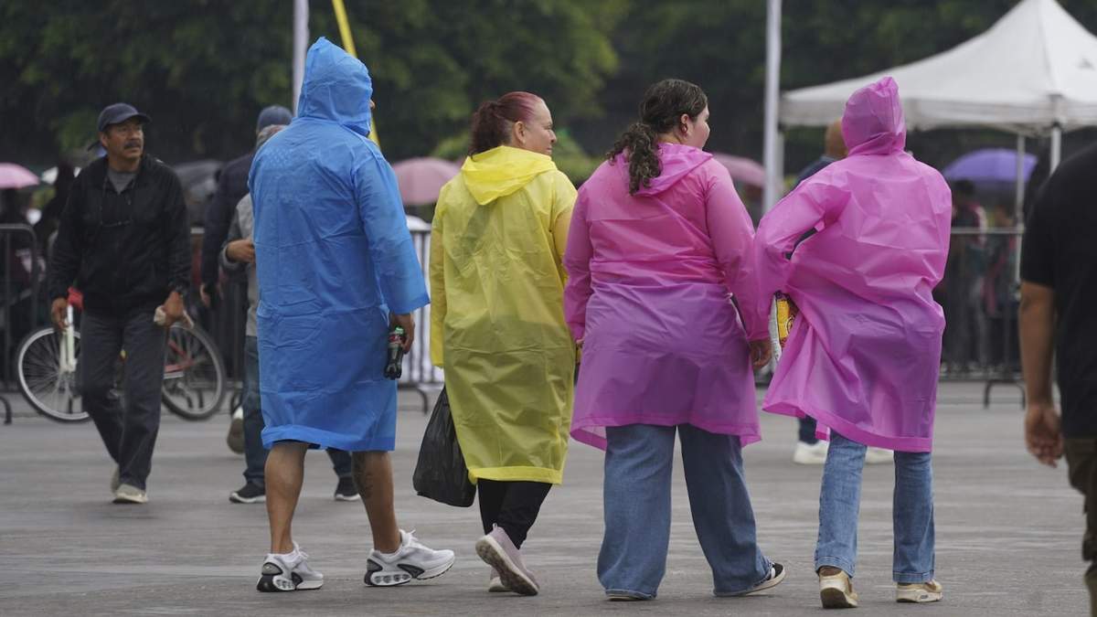 Probabilidad de chubascos y lluvias puntuales fuertes en la Ciudad de México para el jueves