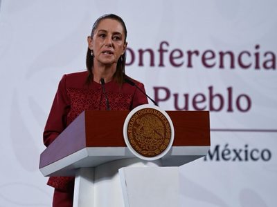 Hay diálogo con transportistas: asegura Sheinbaum ante megabloqueo
