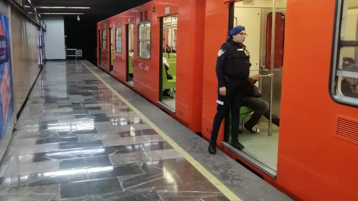 Vigilancia en el Metro de la CDMX