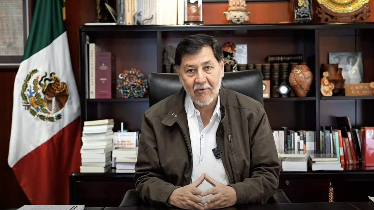 El presidente del Senado en el video