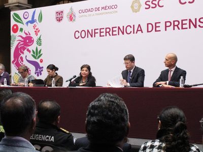 Presentan estrategia para combatir el robo de vehículos y autopartes en la CDMX