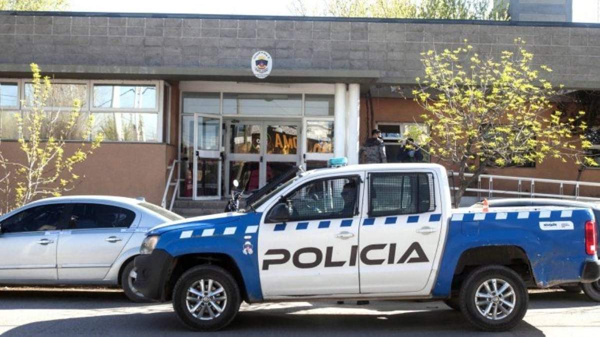 Policía de Neuquén. Fuente: (Twitter)
