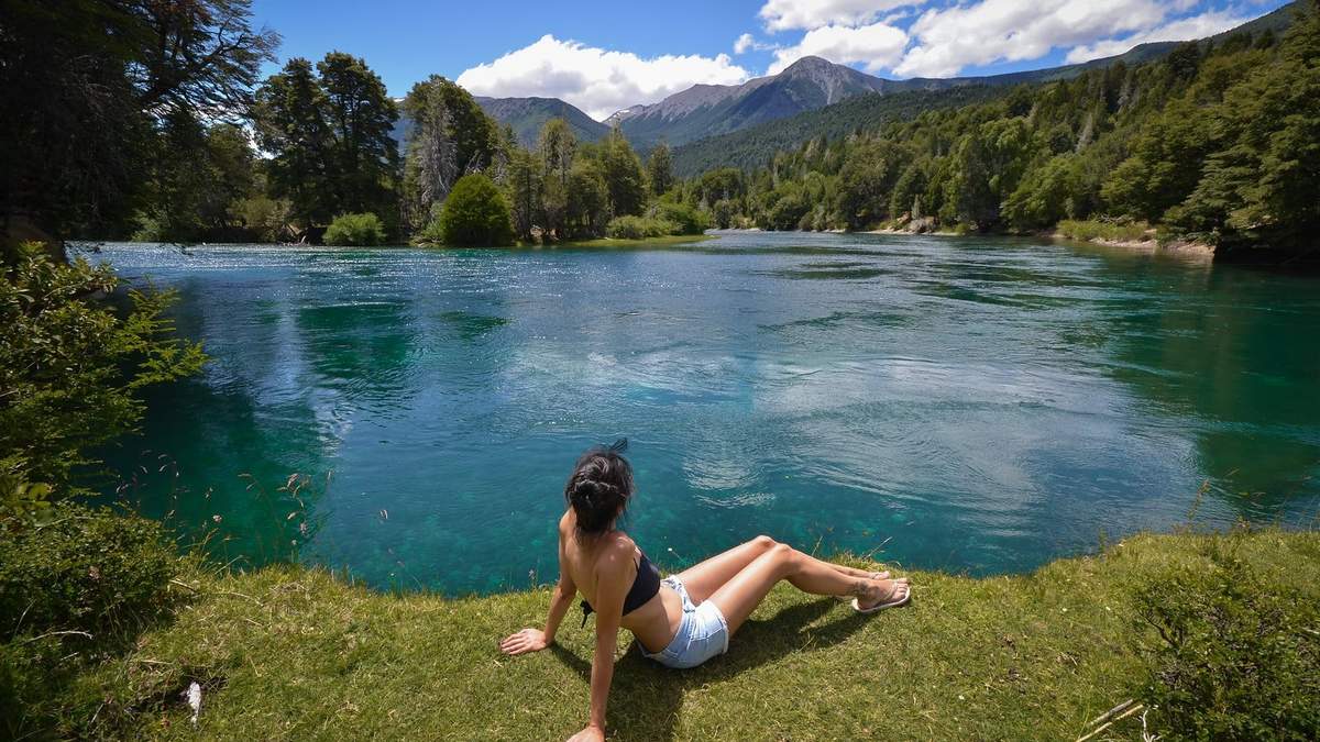 El río Manso de Bariloche. Fuente: (Flickr)