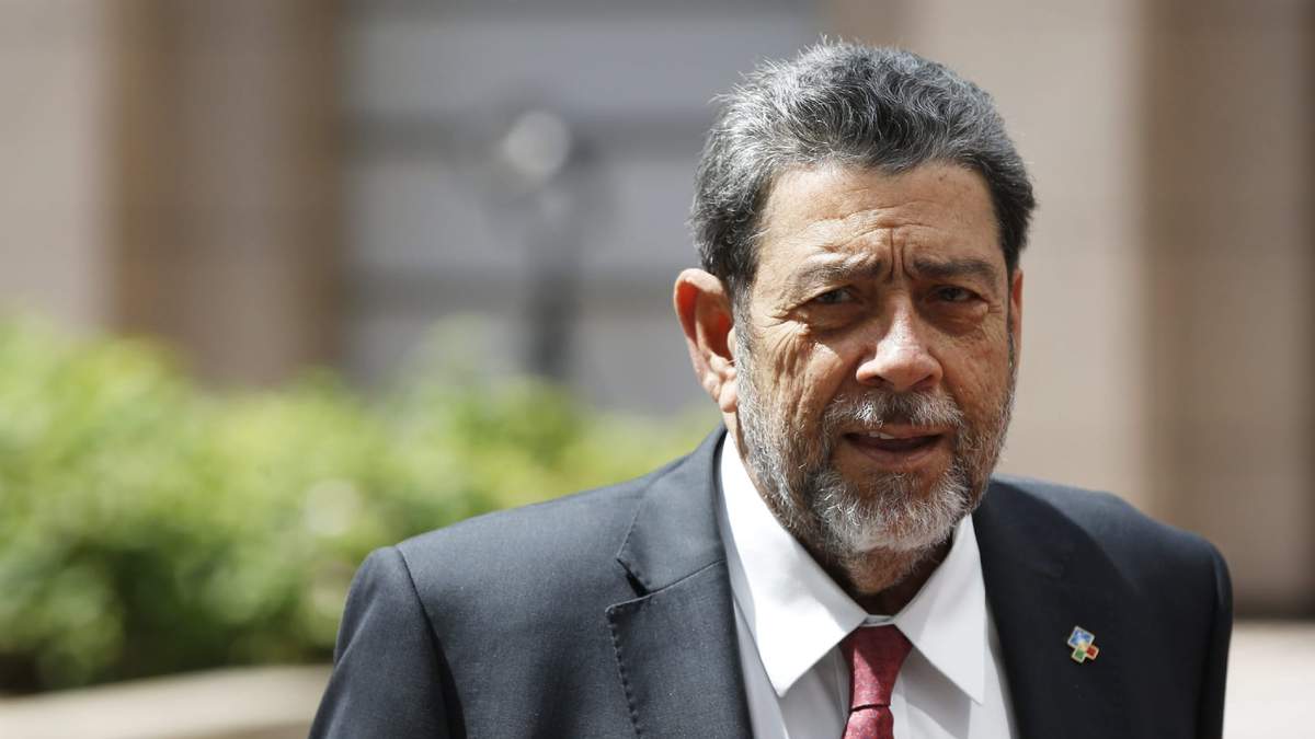 Ralph Gonsalves, primer ministro de San Vicente y las Granadinas. Fuente: (Twitter)