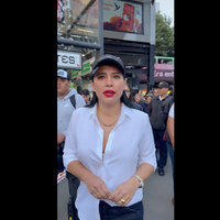 Sandra Cuevas exige recuperar la Glorieta de Insurgentes: “se ha convertido en un baño público”