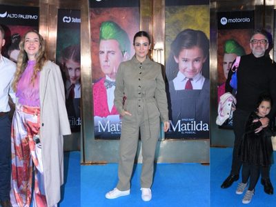 "Matilda, el musical" tuvo su función de prensa y el Gran Rex se llenó de famosos: todas la fotos