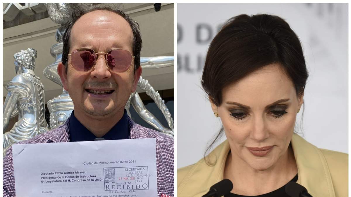 Demián Duarte y Lilly Téllez