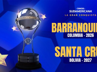 Barranquilla y Santa Cruz serán sedes de las finales de Sudamericana 2026 y 2027