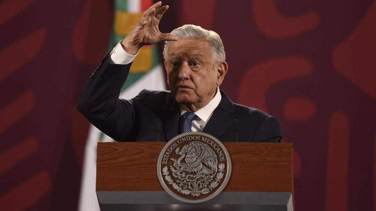 El presidente López Obrador