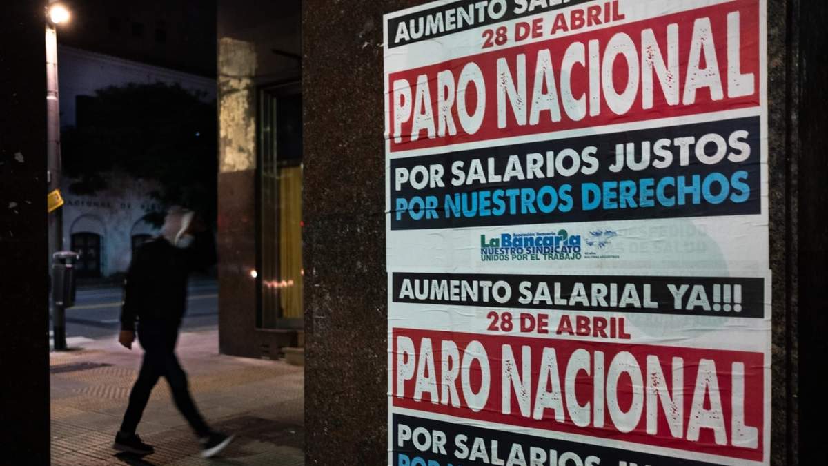 Paro bancario. Fuente: (Twitter)