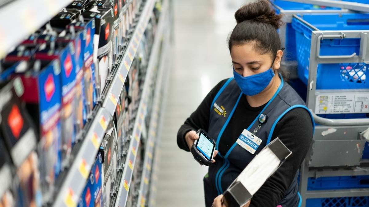 Empleada de Walmart
