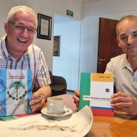 Baggio apoyó al intendente de San Patricio del Chañar en la pelea contra Shell por el agua