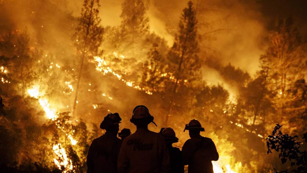 Incendios en Chubut. Fuente: (Twitter)