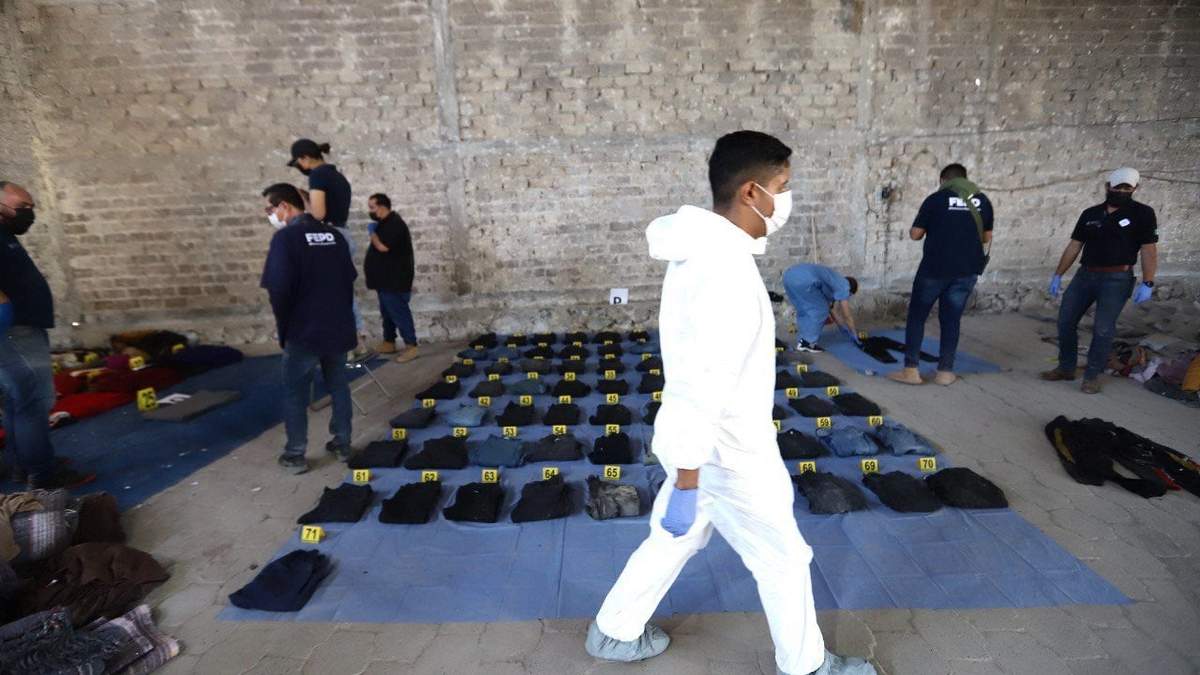 Hallazgos en el rancho Izaguirre en Teuchitlán