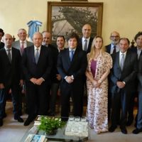 Milei expuso su plan económico ante empresarios españoles