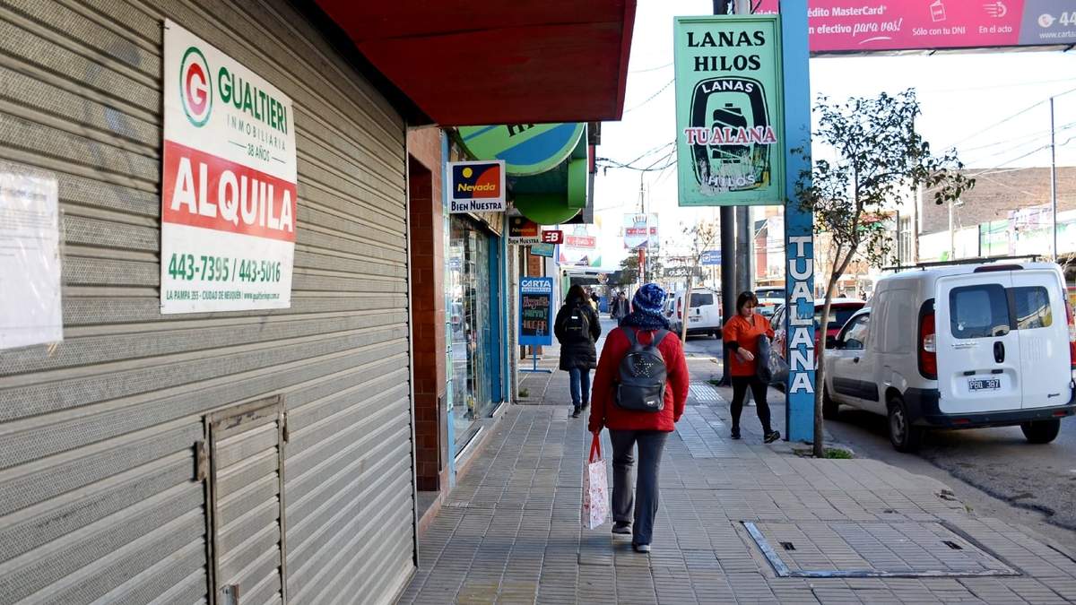 El 50% de los comercios recibió ayuda del Estado. Fuente: (Twitter)
