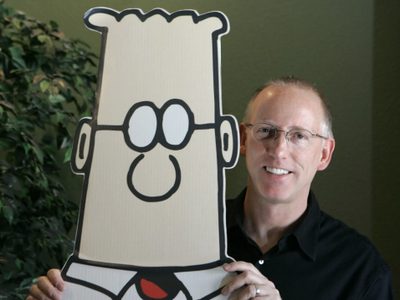 Periódicos de EU cancelan la tira cómica "Dilbert" por comentarios racistas de su autor