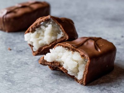 Barritas de chocolate y coco: fáciles de hacer con 4 ingredientes y muy deliciosas