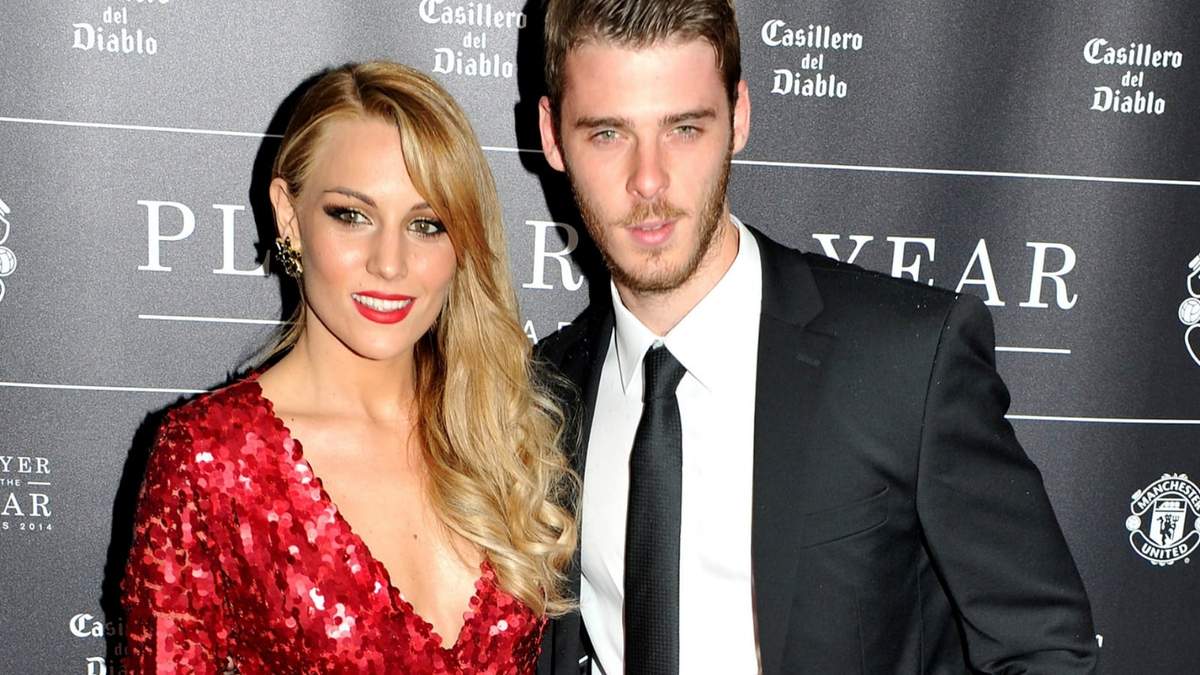 Edurne y David De Gea. Fuente: (Twitter)