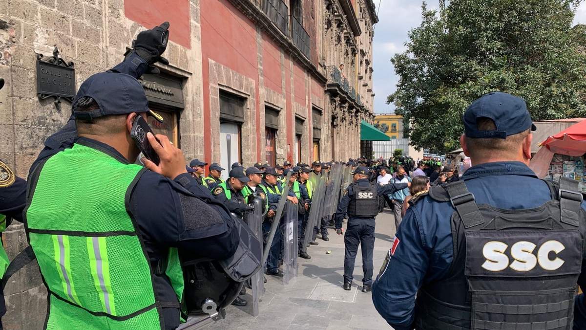 Operativo para la marcha del 2 de octubre