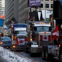 Crece la tensión en Canadá por las protestas de camioneros antivacunas: Ottawa pidió refuerzos