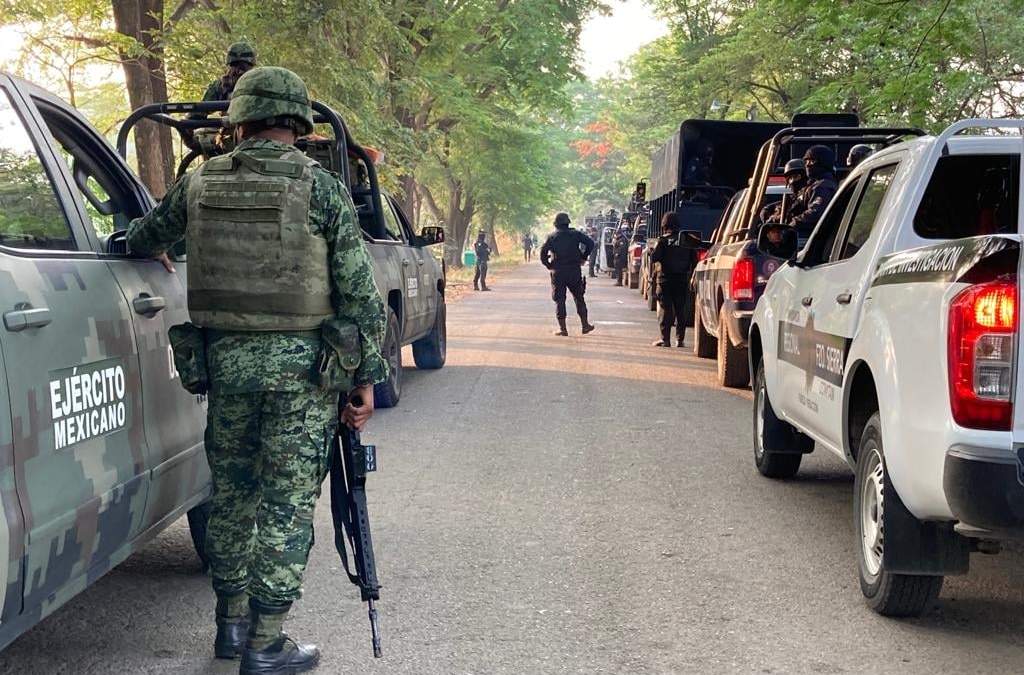 Fuerzas federales en Chiapas