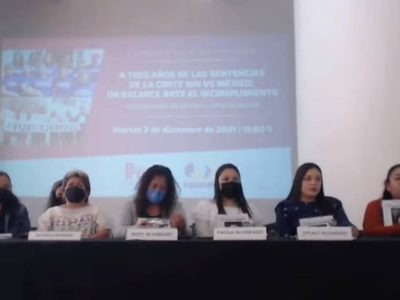 Denuncian falta de voluntad política de AMLO para cumplir con resoluciones de la CoIDH