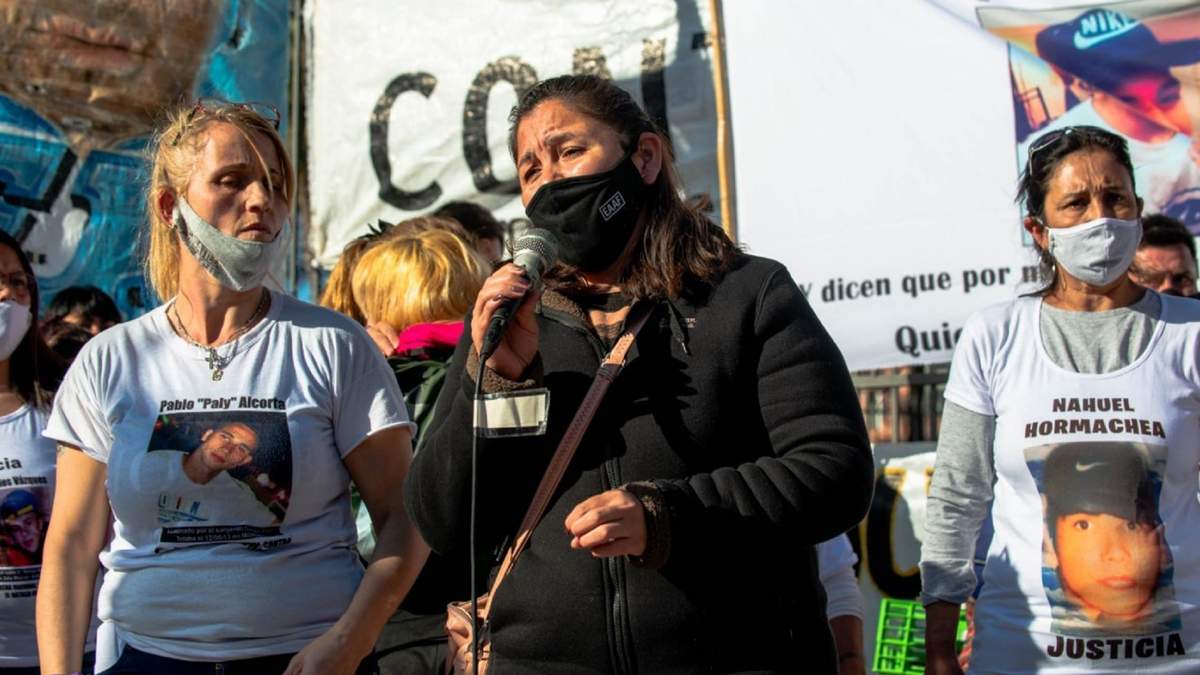 Cristina Castro, madre del joven fallecido. Fuente: (Twitter)