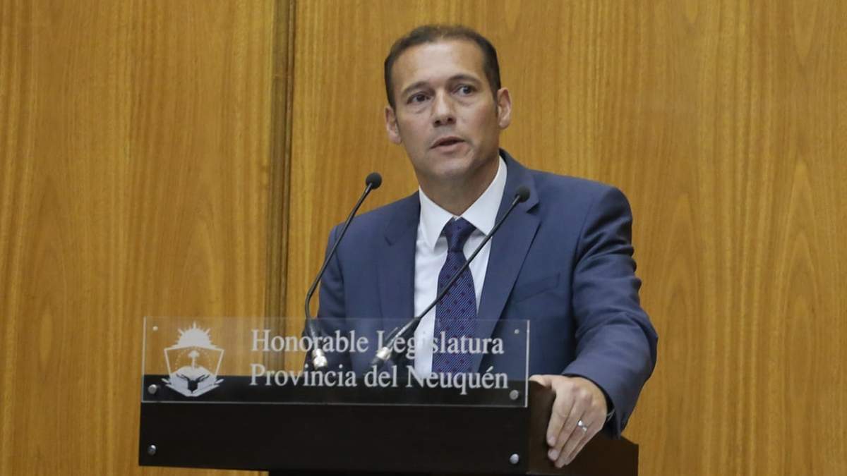 Omar Gutiérrez, gobernador de Neuquén. Fuente: (Twitter)