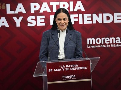 Ariadna Montiel titubea sobre si van a expulsar a Rocha Moya de Morena: “Ni sí, ni no”