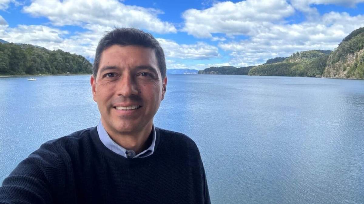 Marcos Koopmann en el Sur neuquino. Fuente: (Twitter)