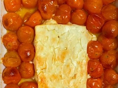 ¿Pasta con queso feta? Nada más rico