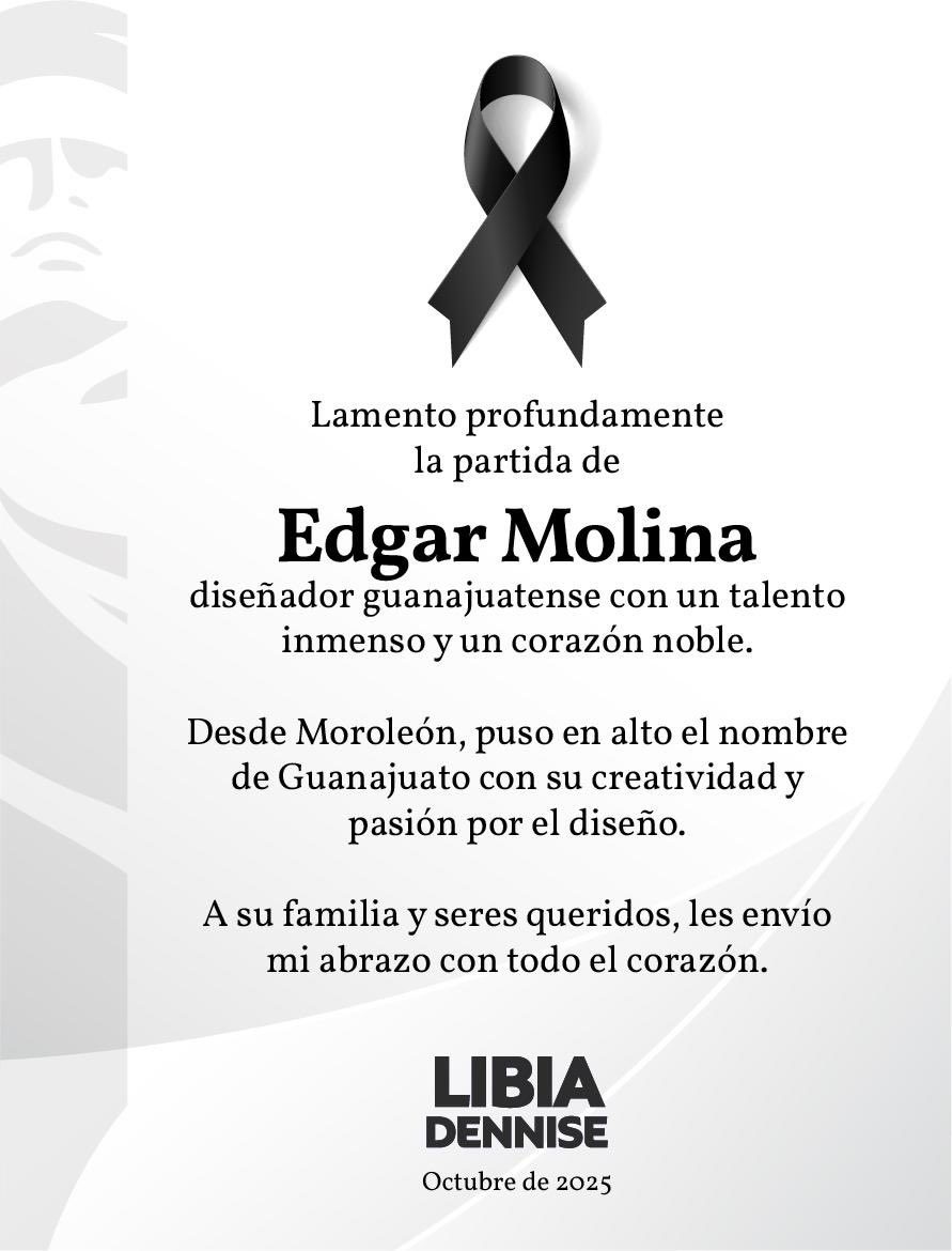Esquela Edgar Molina