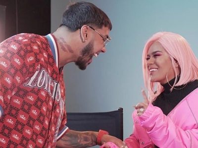 ¡Lo desespera! Karol G le hace esta broma a Anuel AA que involucra su canción "Tusa"