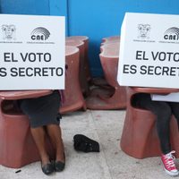 Daniel Noboa y Luisa González pasan a la segunda vuelta presidencial en Ecuador