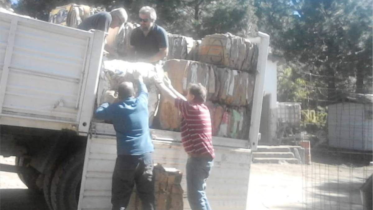 Se concretó el retiro de 60.000 kg de plástico, cartón, vidrio y RAEE. Fuente: (Twitter)