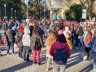 Organizaciones sociales retomaron la calle en exigencia del pago de salarios