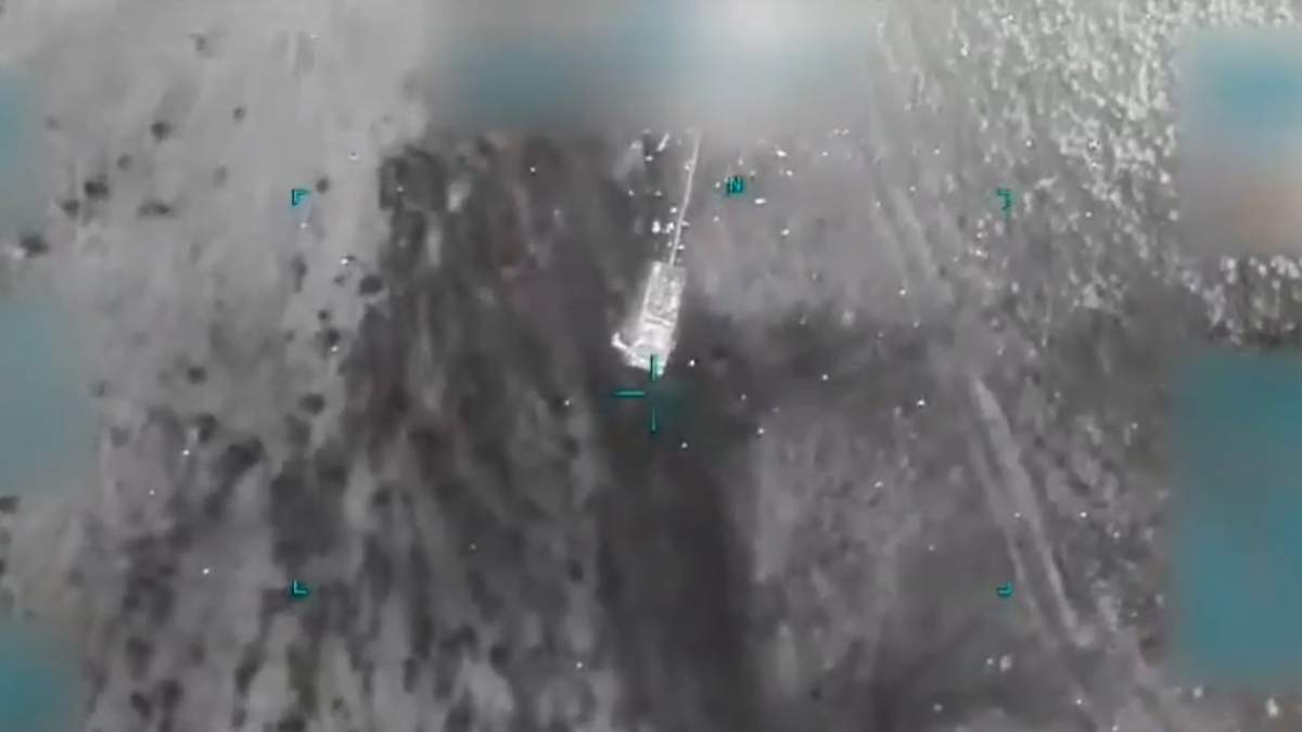 El momento del ataque aéreo contra el "segundo al mando" del Estado Islámico