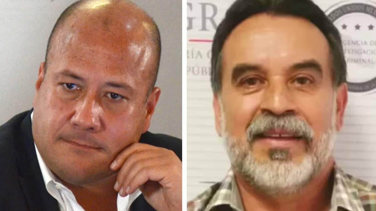 El actual gobernador de Jalisco, Enrique Alfaro, y Jesús Flores Hernández, "El tío"